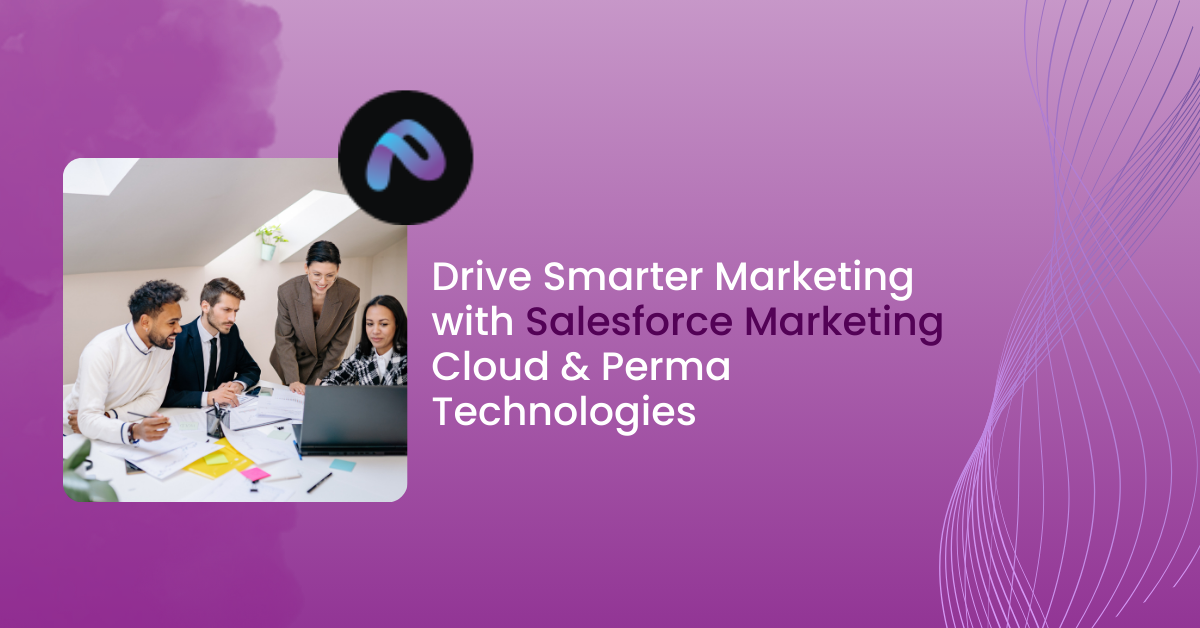 Drive smarter marketing with salesforce marketing cloud & perma technologies