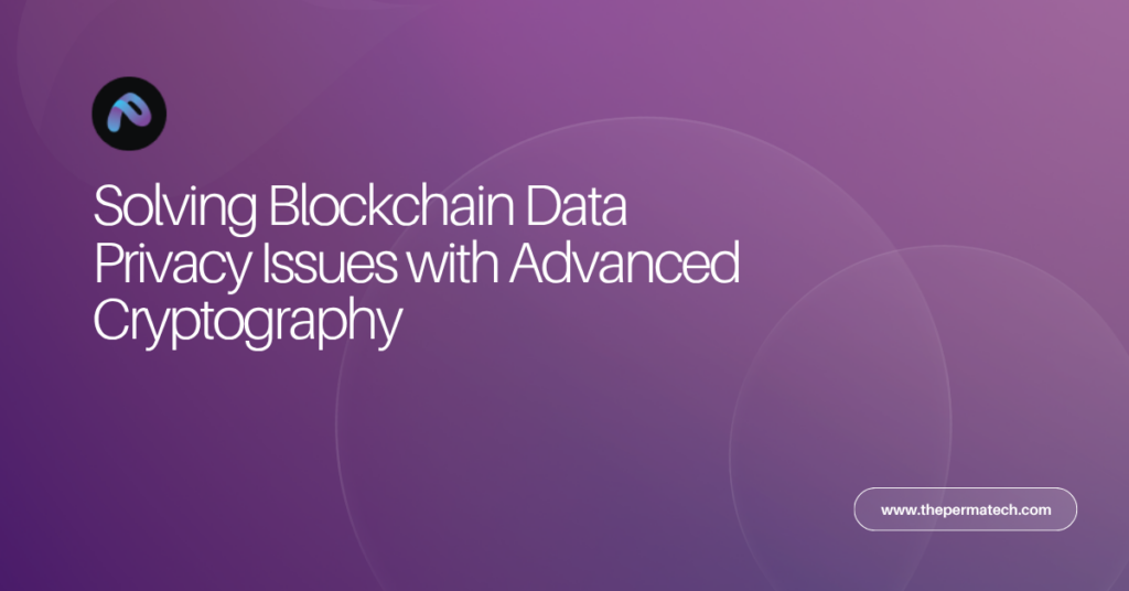 Solving Blockchain Data Privacy Issues with Advanced Cryptography